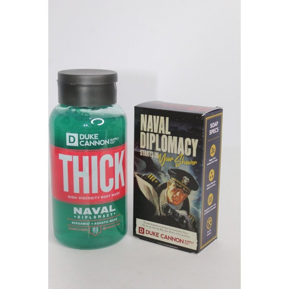 Duke Cannon Naval Diplomacy High Viscosity Body Wash and Big Ass Brick of Soap - Picture 5 of 5